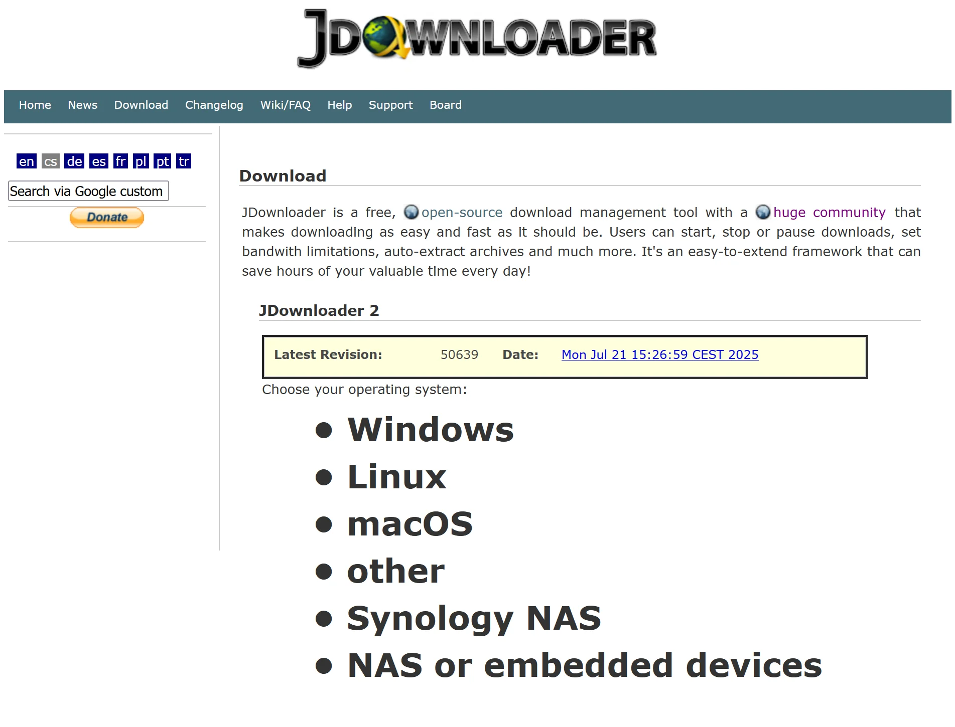 JDownloader